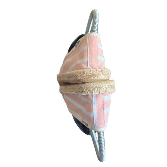 Soludos Shoes Womens 7 Slip On Espadrilles Stiped Comfort Low Top - Picture 6 of 9